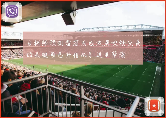 分析师预测雷霆或成浓眉吹杨交易的关键角色并借机引进里萨谢
